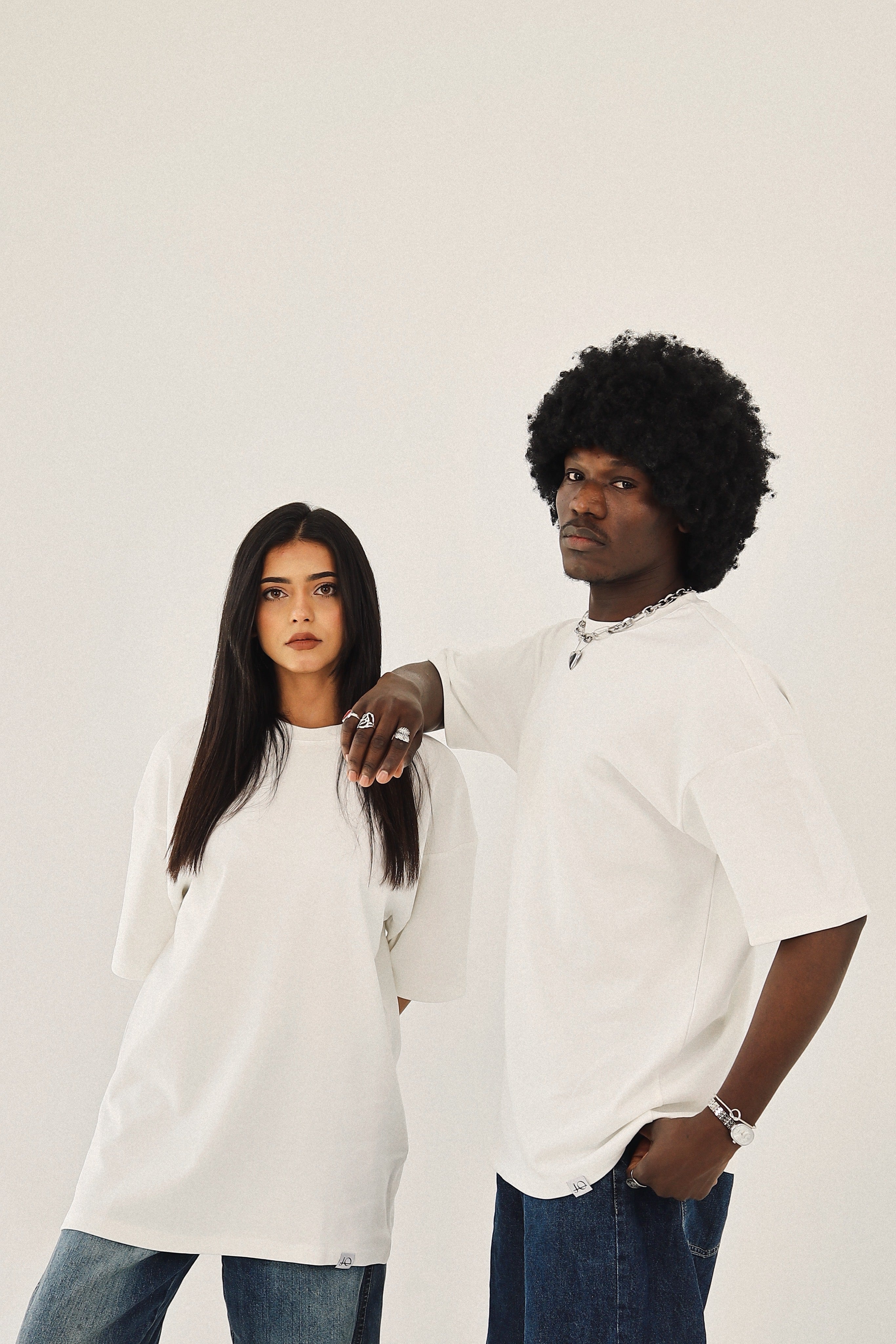 White Oversized Essential