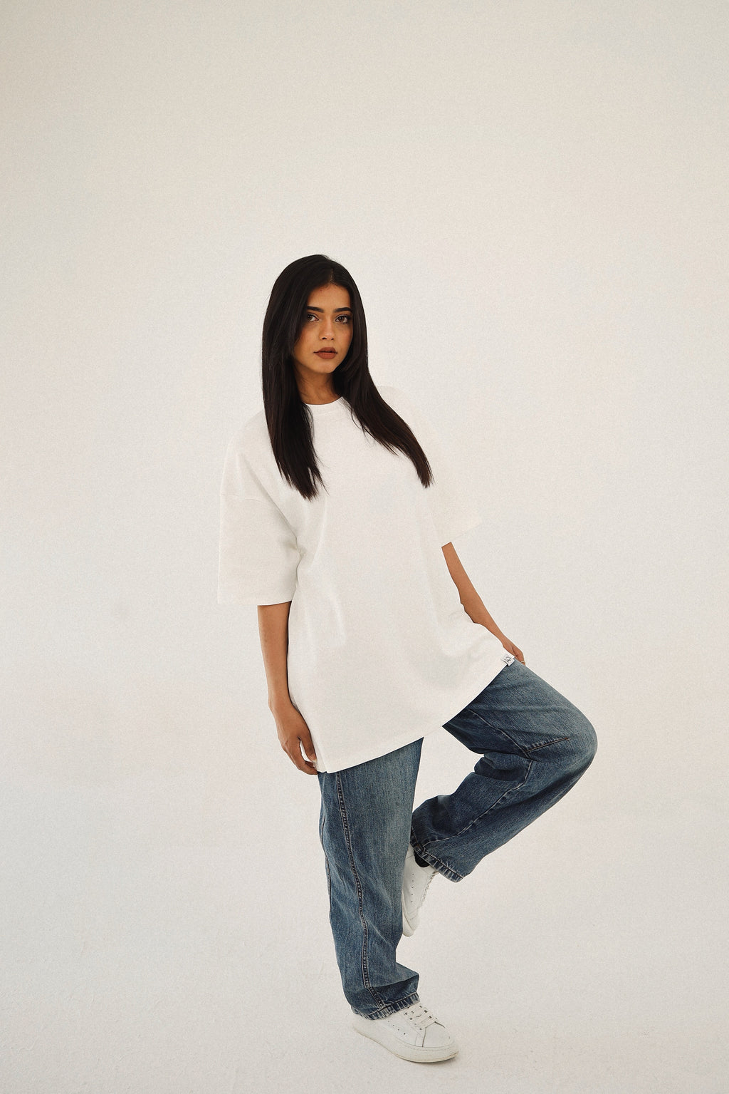 White Oversized Essential