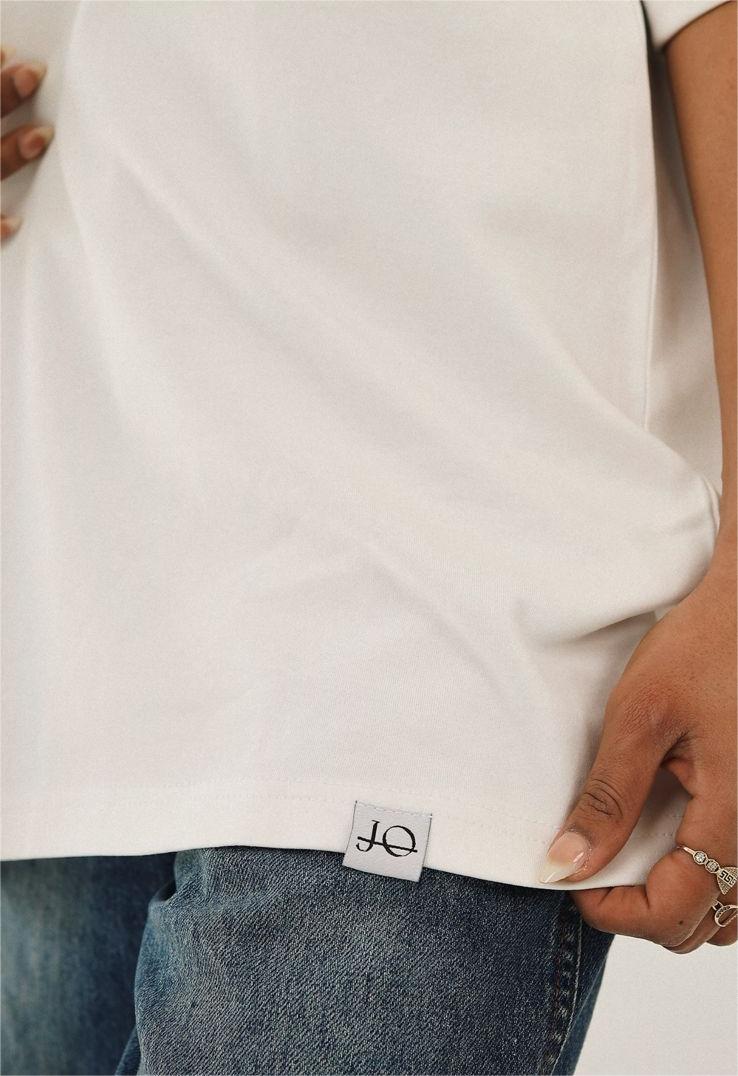 White Oversize Essential Tee